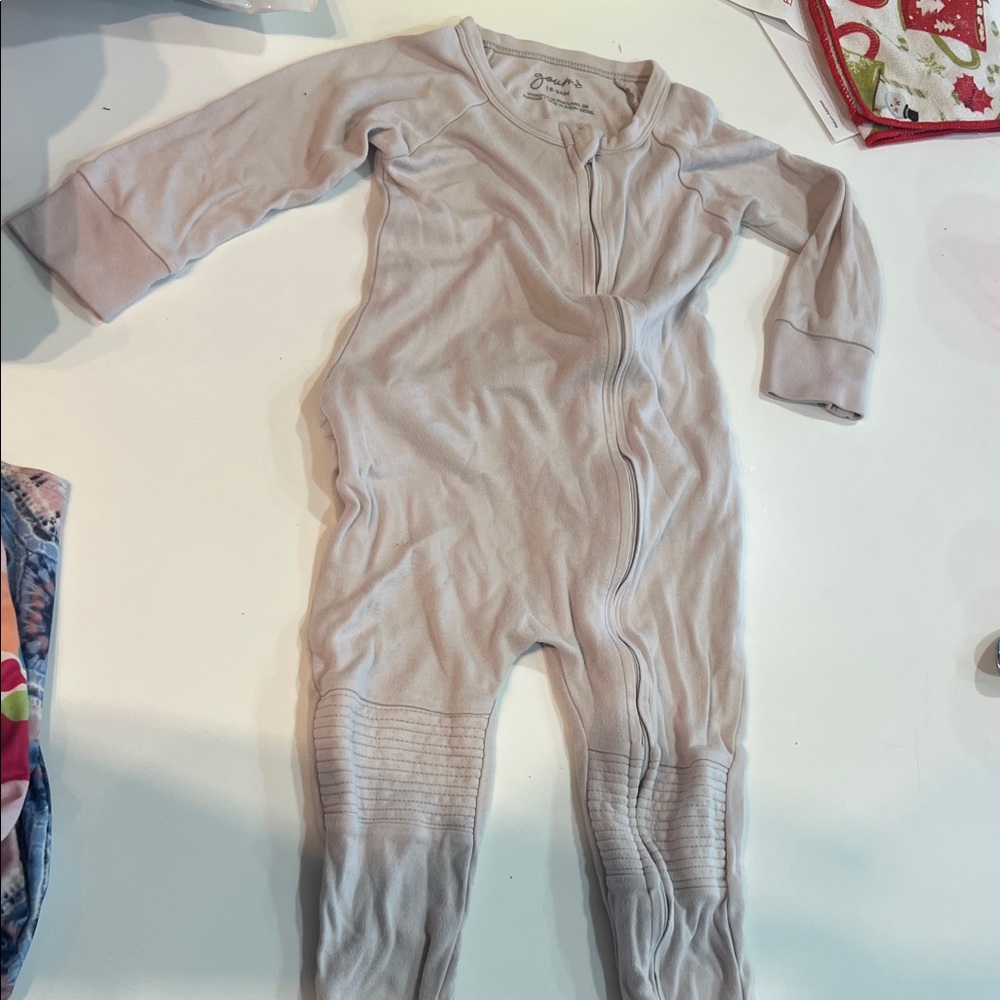 Soft Purple Kids Footie by Goumikids